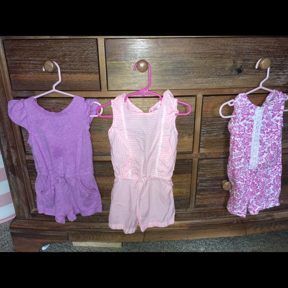 3 Rompers - Picture 1 of 5